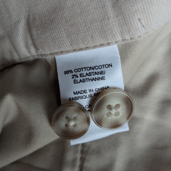 RW&Co. Men's slim fit chino pants, size 30 beige tan camel light work office - Picture 6 of 10